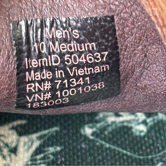 L.L. Bean Campside Brown Leather Moccasin Slip-on Loafers - Picture 3 of 6